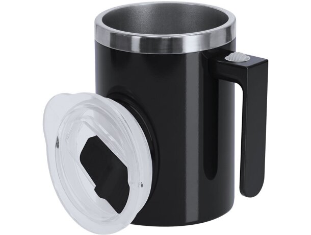 Taza mezcladora eléctrica Waker 400ml acero inoxidable detalle 3