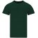 Camiseta Stiles algodón ring spun manga corta unisex Verde botella