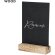 Portagráfica con base de madera Hyrokin detalle 1