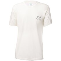 Camiseta orgánica femenina certificada GOTS con logo