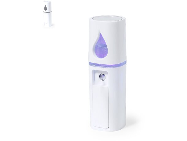 Vaporizador Diyoza con luz morada y espejo en la tapadera detalle 1