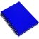 Libreta con tapas de cartón reciclado emerot azul personalizado