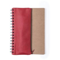 Libreta Mosku con anillas y estuche cremallera