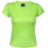camiseta deportiva transpirable para mujer 135 gr personalizada pistacho