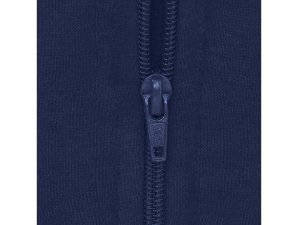 Sudadera adulto Galaxy con media cremallera y felpa perchada detalle 8