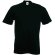 camiseta heavy t de fruit of the loom color personalizada negra negro