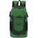 Mochila Zaroc nylon reciclado 210D ripstop con bolsillos Verde