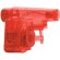 pistola de agua de colores personalizado rojo