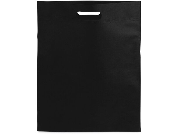 Bolsa non woven plana personalizada blaster negra