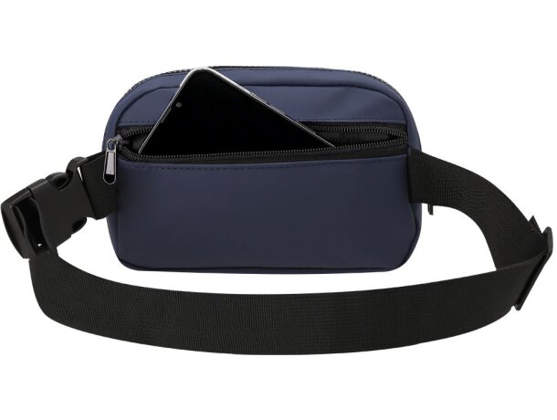 Riñonera Kaply con compartimentos y cierre de seguridad detalle 4