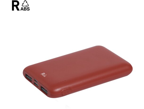 Power bank Telkax 5000 mah con doble USB en RABS reciclado detalle 1