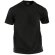 Camiseta Premium básica de color 150 gr negro