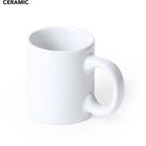 Taza Lutin cerámica blanca 80 ml café express