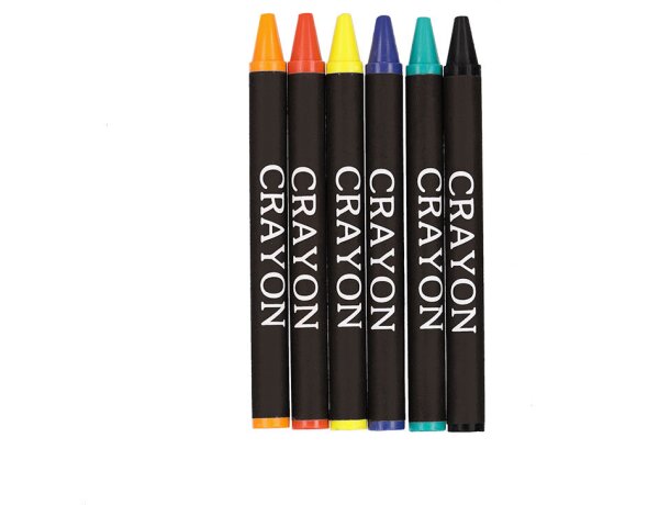 Caja ceras Veseli de cartón reciclado con 6 colores detalle 4