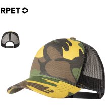 Gorras trucker 5 paneles cierre ajustable de rPET
