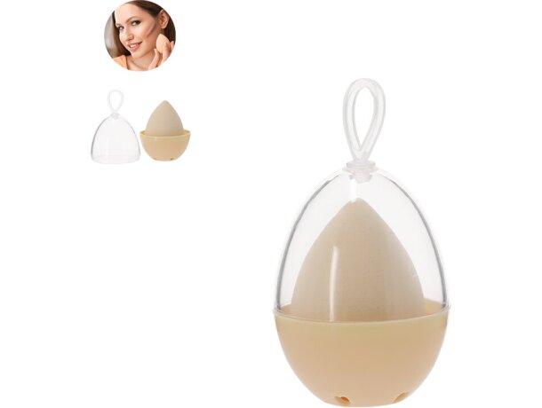 Esponja maquillaje Yourix con estuche de guardado ventilado detalle 1