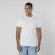 Camiseta adulto blanca algodón ring spun cuello redondo Epika detalle 1
