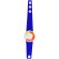 Medidor de rayos uv para muñeca personalizado azul