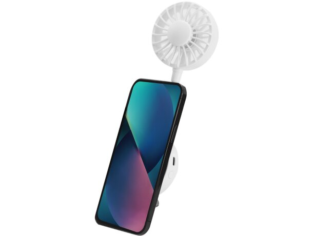 Ventilador portátil Novarin con batería USB y rotación 360° detalle 2