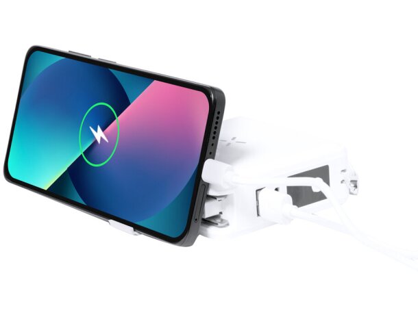 Cargador inalámbrico 15W con powerbank de 10.000 mAh Joks detalle 5