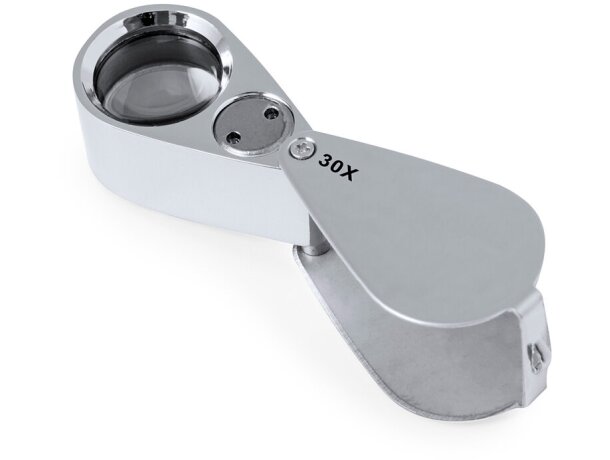 Lupa Yoplin 30x con luz LED integrada y estuche acolchado detalle 3