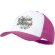 Gorra sencilla para imprimir a todo color fucsia personalizado