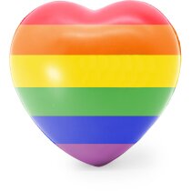Antiestrés Kanedax con forma de corazón rainbow