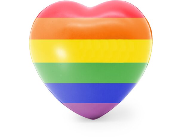 Antiestrés Kanedax con acabado rainbow y acolchado brillante detalle 1