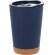 Vaso térmico Doyle de pp reciclado con base de corcho 260ml Marino