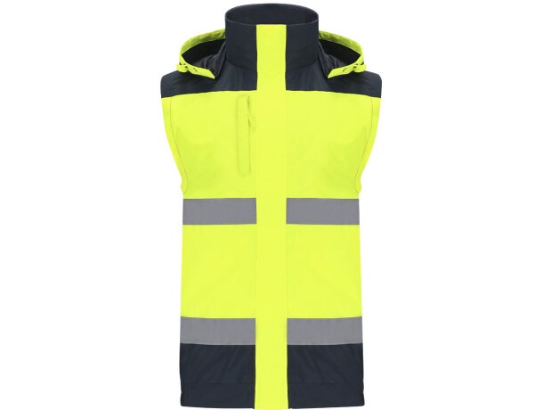 Parka de alta visibilidad Rauric con bandas reflectantes detalle 2