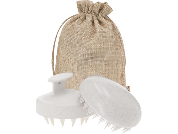 Set Puxar cuidado personal cabello caña de trigo natural detalle 2