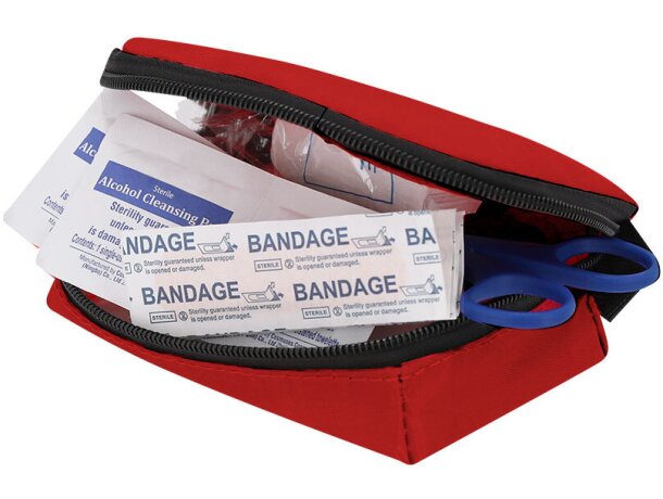 Kit emergencia Kintar con 20 accesorios en estuche poliéster detalle 2