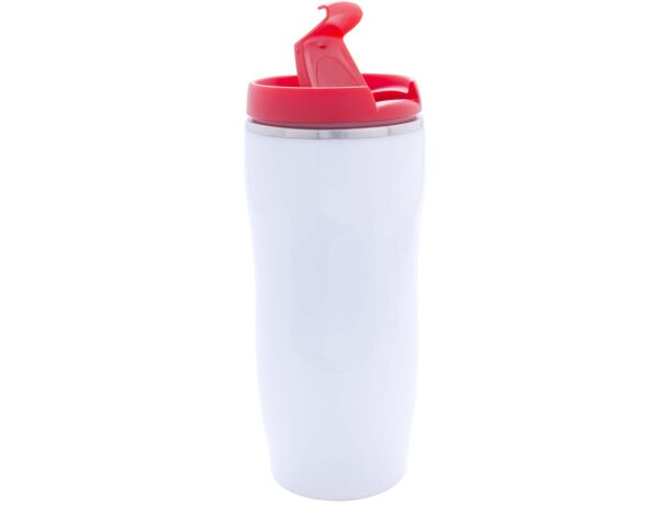 Vaso Zicox de plástico 400 ml rojo