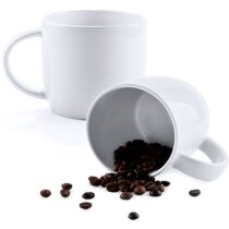 Taza cerámica blanca 380 ml Tarbox para café largo