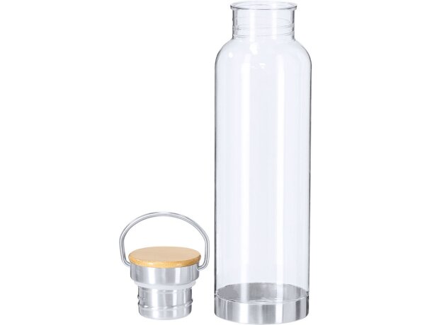 Bidón Luxan rpet bambú y acero inoxidable 800ml detalle 3