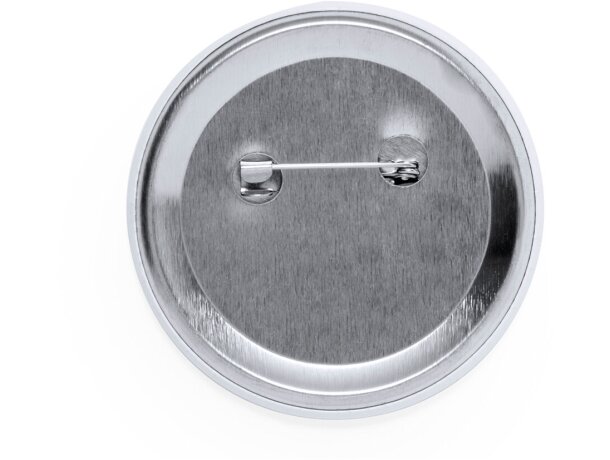 Pin Varek blanco con imperdible para personalización detalle 4