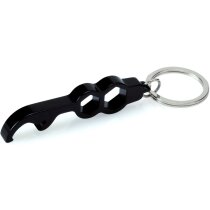 Llavero abridor de colores personalizado negro