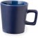 Tazas con asa cuadrada cerámica Maiba Marino