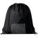 Mochila de cuerdas poliéster 210D Negro