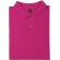 Polo Bartel Color manga corta unisex algodón 180 gr fucsia