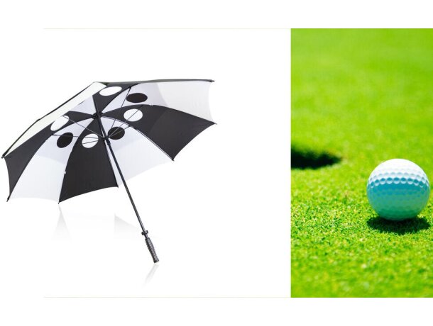 Paraguas Budyx de golf en colores combinados