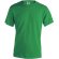 Camiseta Mc150 Adulto manga corta en Color "keya" verde