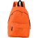 Mochila básica en variedad de colores naranja barata