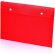 portadocumentos con cierre de clip en varios colores personalizado rojo