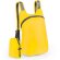 Mochila plegable de material ripstop Amarillo