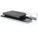 Power bank plano con ventosa personalizado negro
