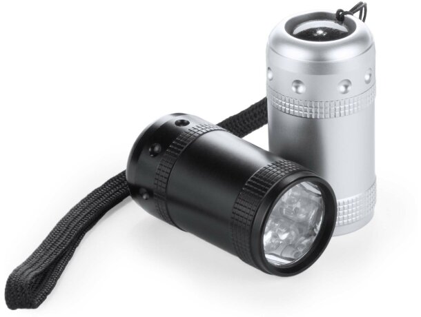 Linterna de aluminio de 6 leds original