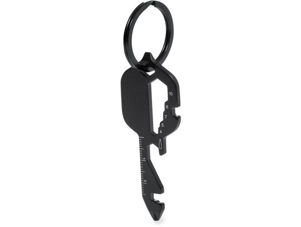 Multiherramienta personalizada con forma de llave y anilla de llavero acero Makine detalle 2