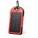 Powerbank con luz led de 4000 mah Rojo