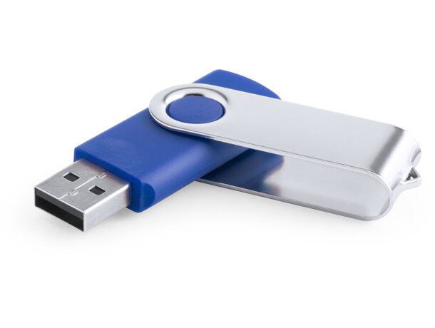 Memoria USB 16GB promocional para regalos Rebik economico azul